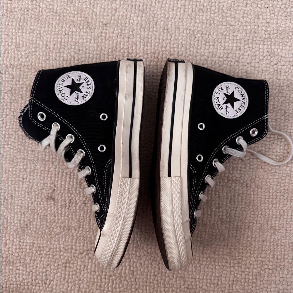 Converse Black Hightop Chuck 70